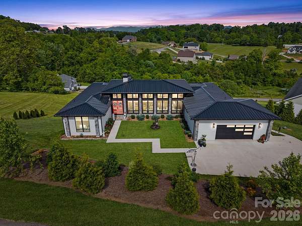 1.5 Acres of Land with Home for Sale in Leicester, North Carolina