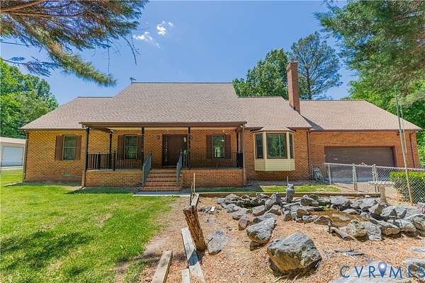 15 Acres of Land with Home for Sale in Providence Forge, Virginia