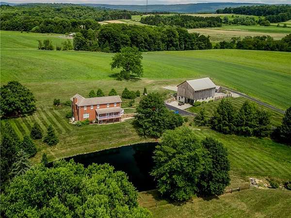 65.7 Acres of Land with Home for Sale in Ligonier Township, Pennsylvania