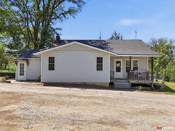 5 Acres of Land with Home for Sale in Denton, Nebraska