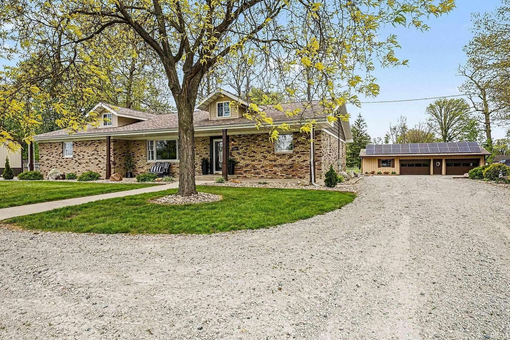 7.85 Acres of Land with Home for Sale in Goshen, Indiana