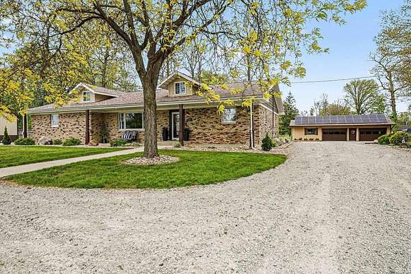 7.85 Acres of Land with Home for Sale in Goshen, Indiana