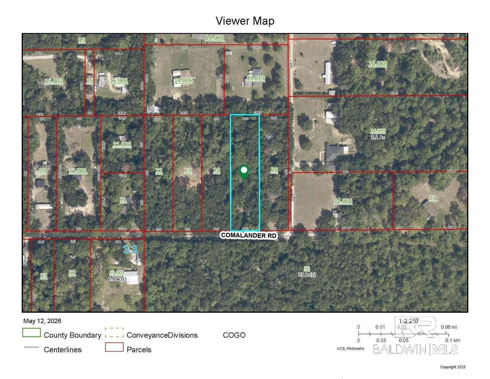 1 Acre of Residential Land for Sale in Fairhope, Alabama