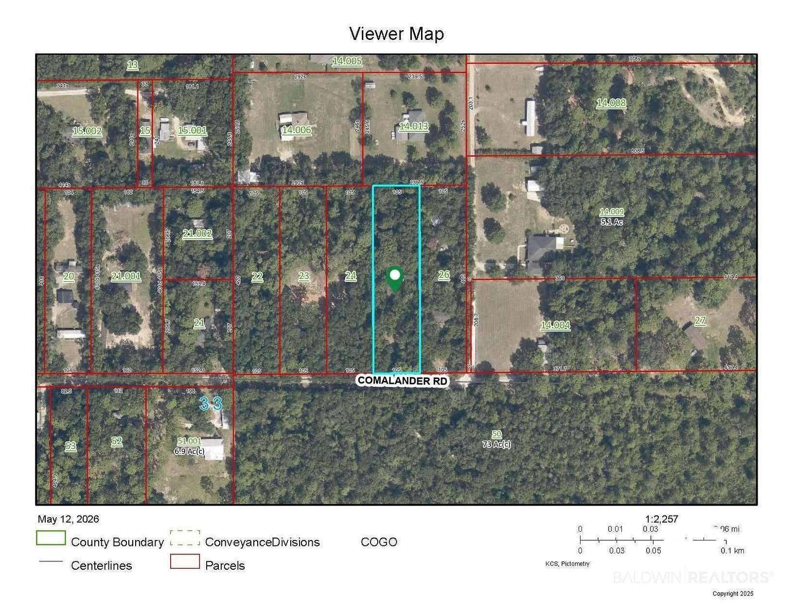 1 Acre of Residential Land for Sale in Fairhope, Alabama