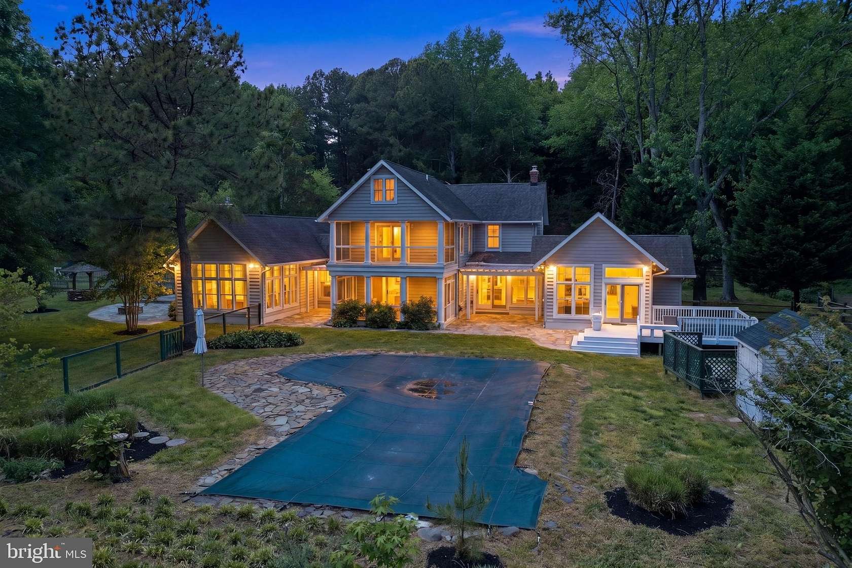 13.8 Acres of Land with Home for Sale in Deale, Maryland