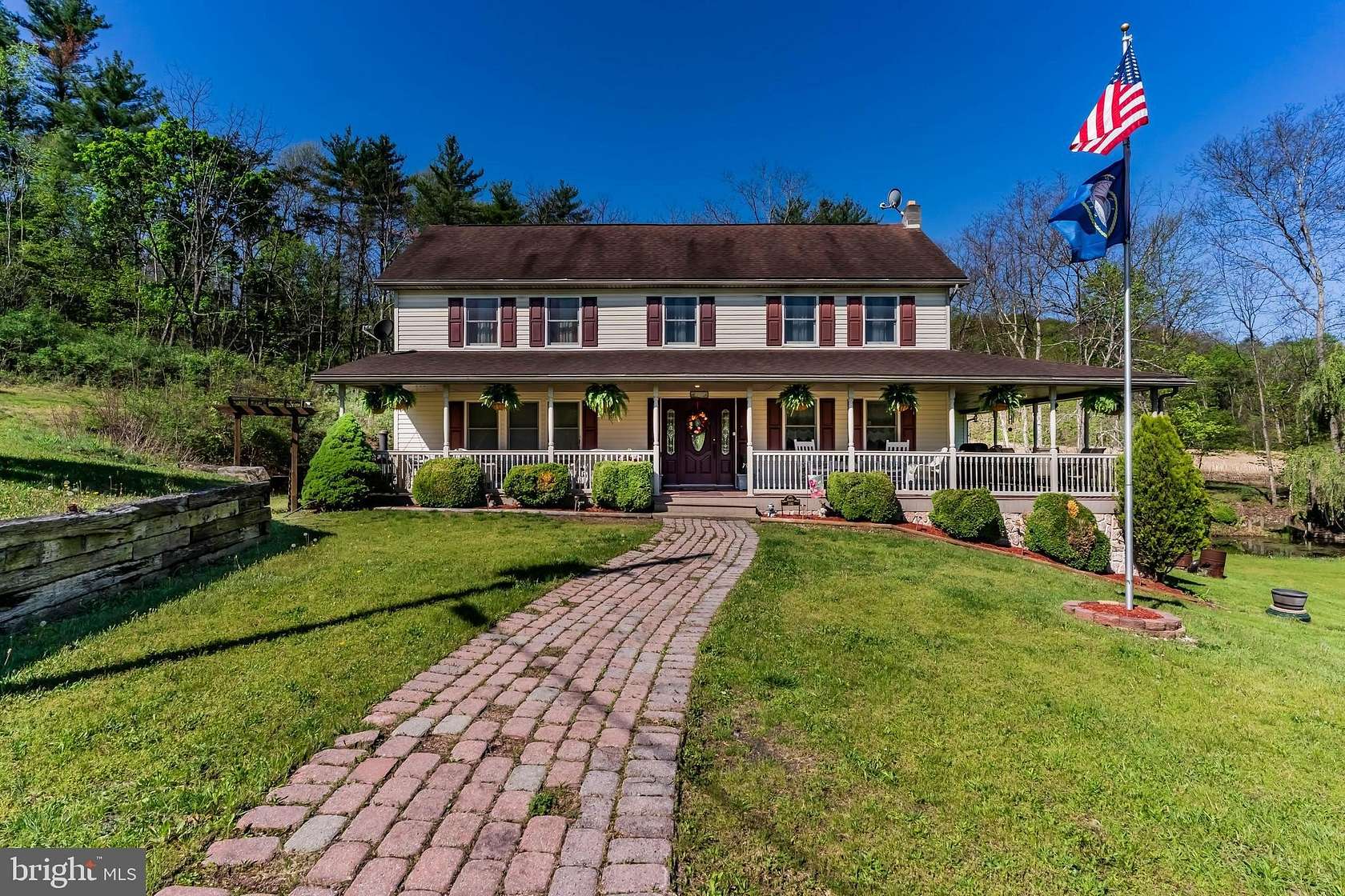35 Acres of Agricultural Land with Home for Sale in Honey Grove, Pennsylvania