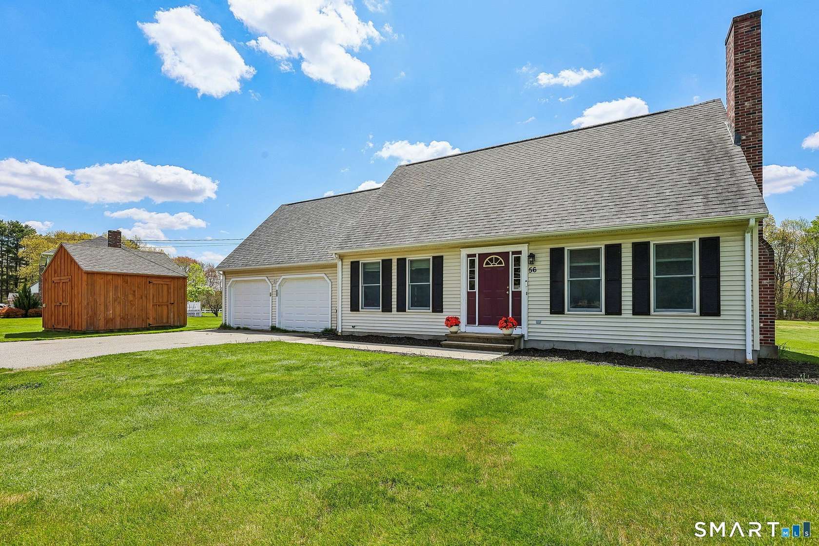 2 Acres of Land with Home for Sale in Thompson, Connecticut