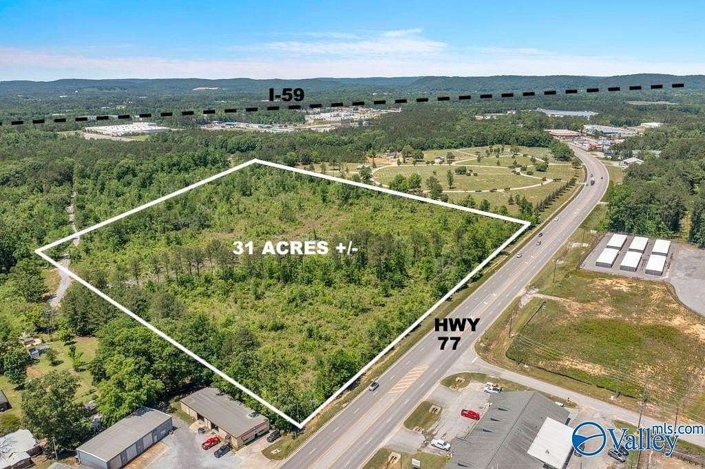 31 Acres of Commercial Land for Sale in Rainbow City, Alabama