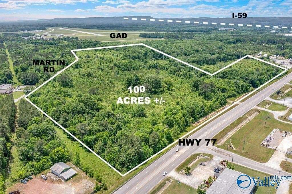 100 Acres of Land for Sale in Rainbow City, Alabama
