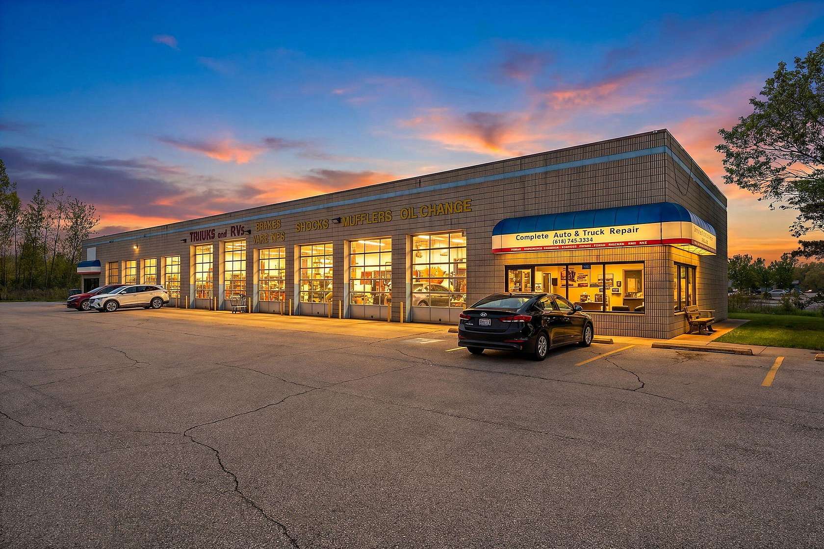 1.86 Acres of Improved Commercial Land for Sale in Portage, Indiana