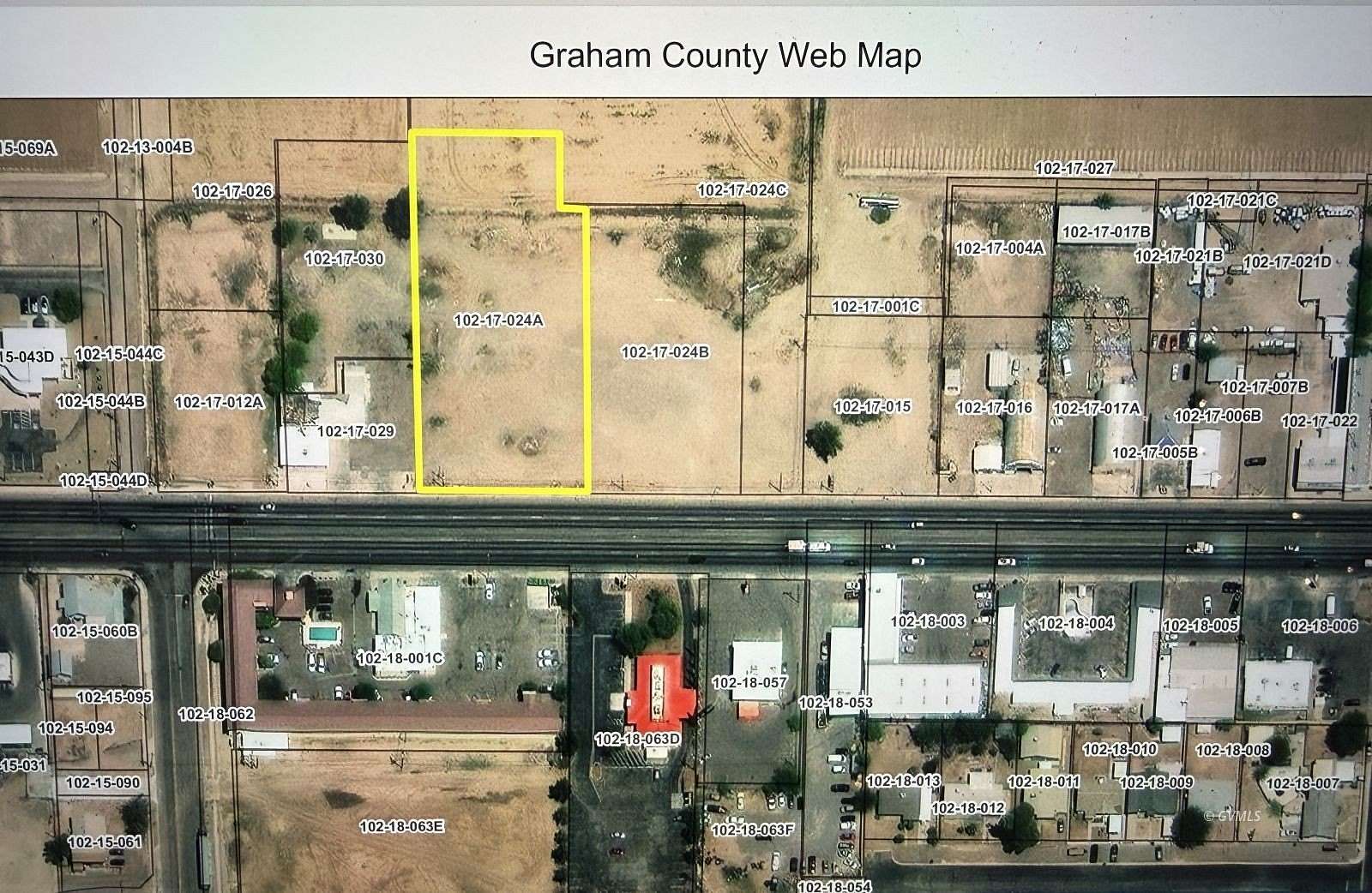 1.4 Acres of Commercial Land for Sale in Safford, Arizona