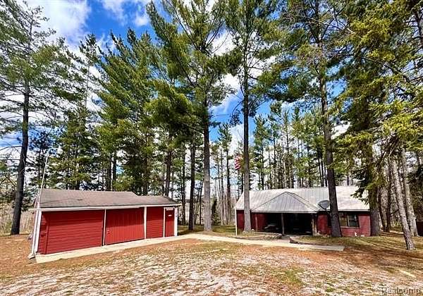 26.5 Acres of Recreational Land with Home for Sale in Maple Forest Township, Michigan