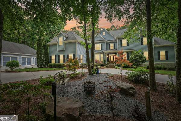 4.35 Acres of Land with Home for Sale in Newnan, Georgia