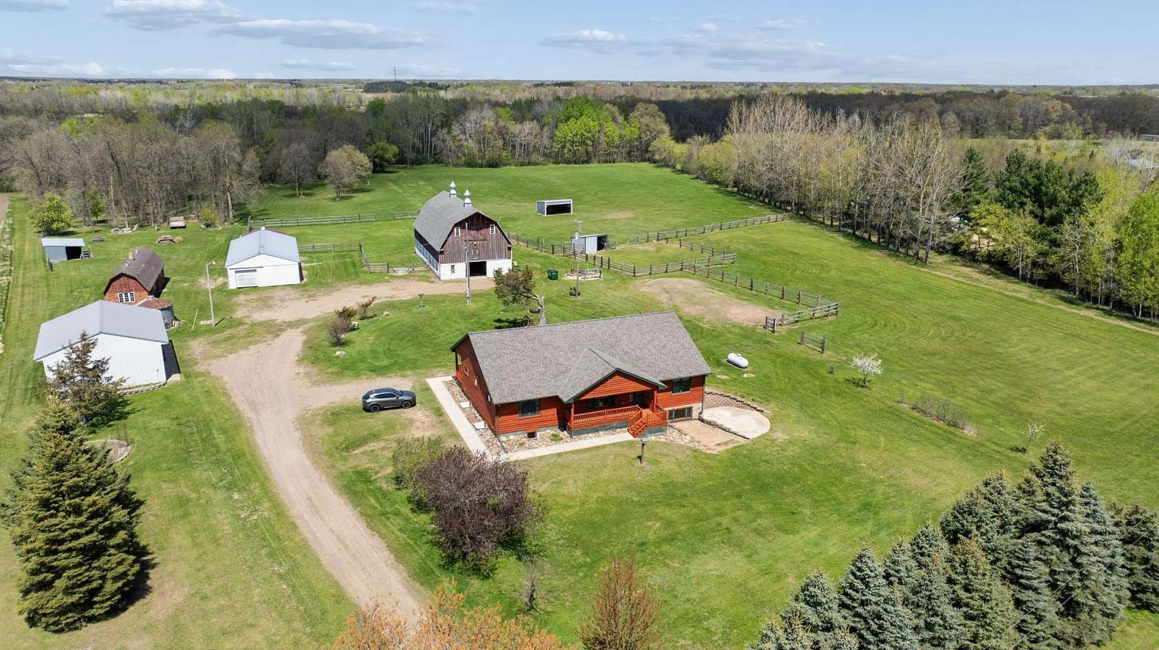 32.7 Acres of Agricultural Land with Home for Sale in Princeton, Minnesota