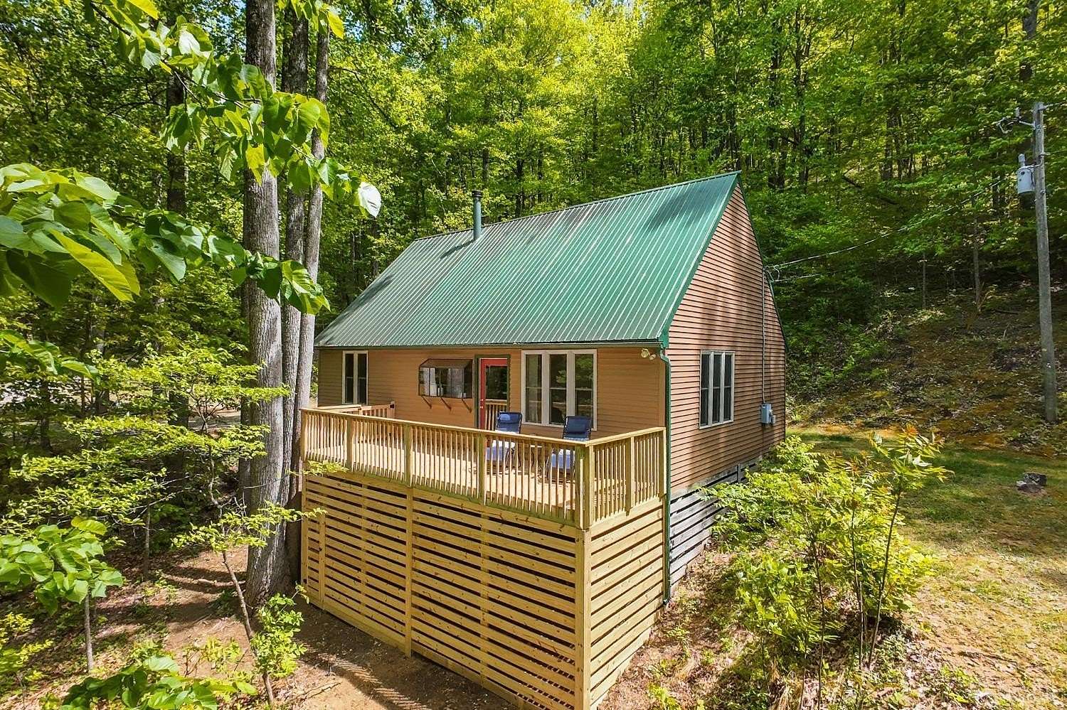 11.5 Acres of Recreational Land with Home for Sale in Amherst, Virginia
