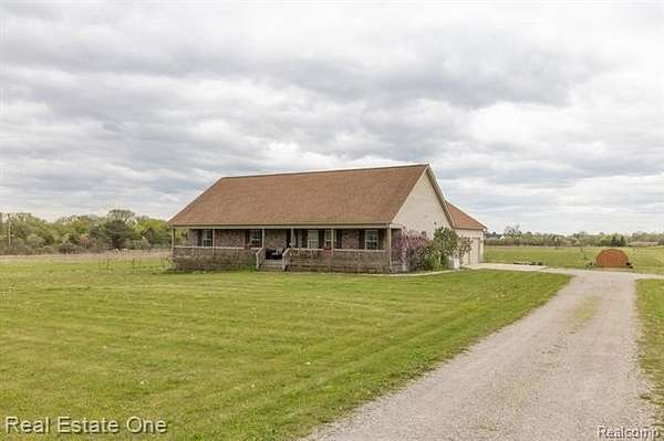 5.3 Acres of Land with Home for Sale in Lenox Township, Michigan