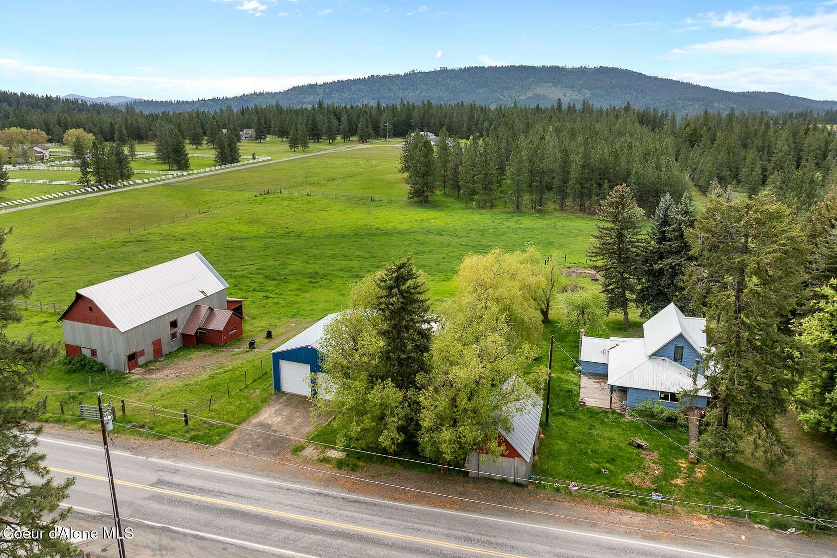 5 Acres of Land with Home for Sale in Coeur d'Alene, Idaho