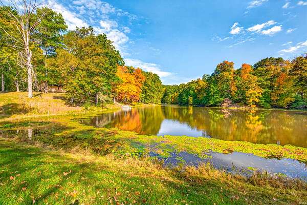 24.2 Acres of Recreational Land with Home for Sale in Nashville, Indiana