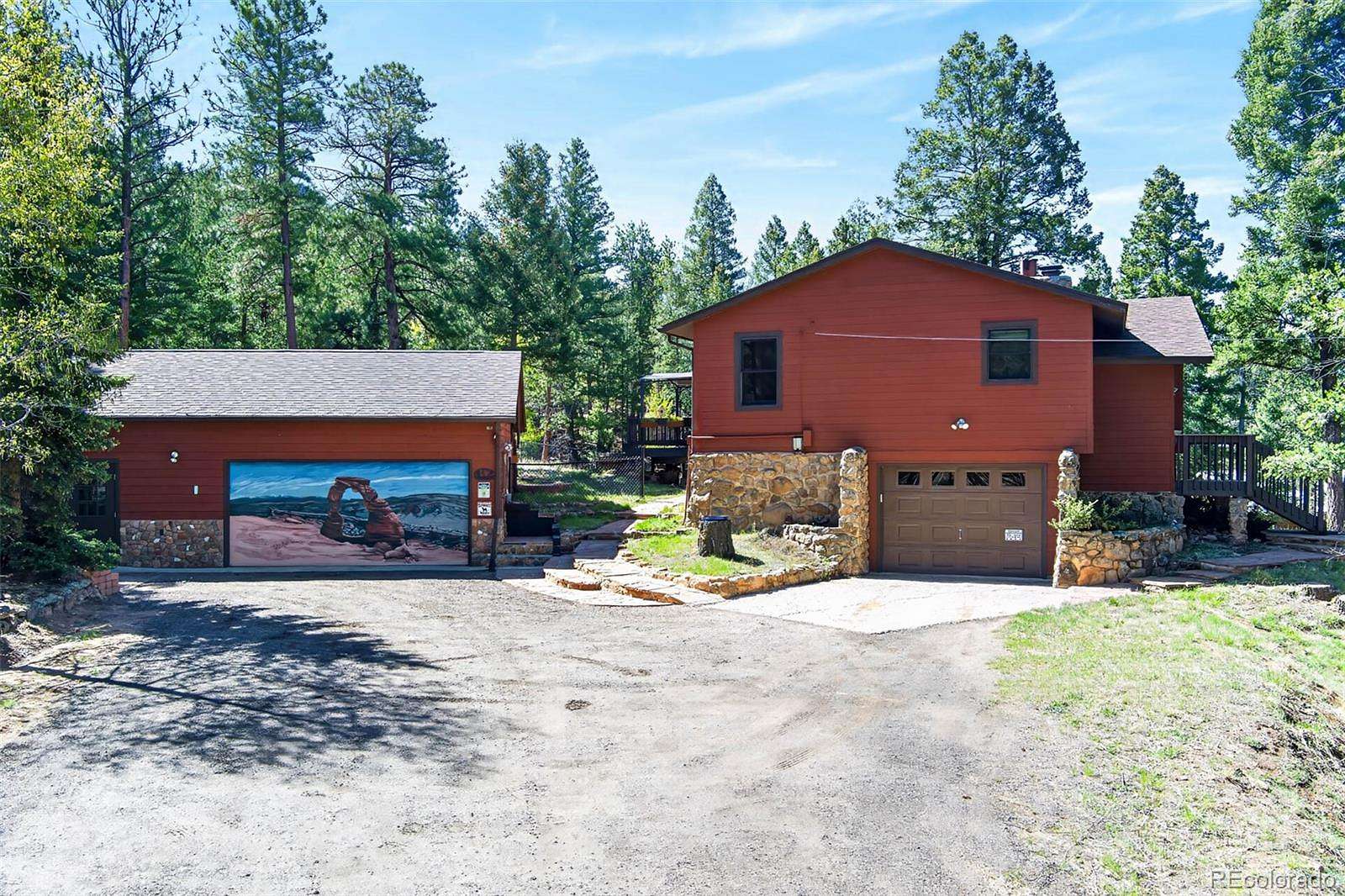 3 Acres of Land with Home for Sale in Woodland Park, Colorado