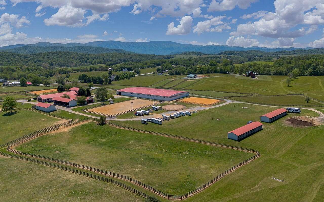 50.3 Acres of Agricultural Land with Home for Sale in Natural Bridge, Virginia