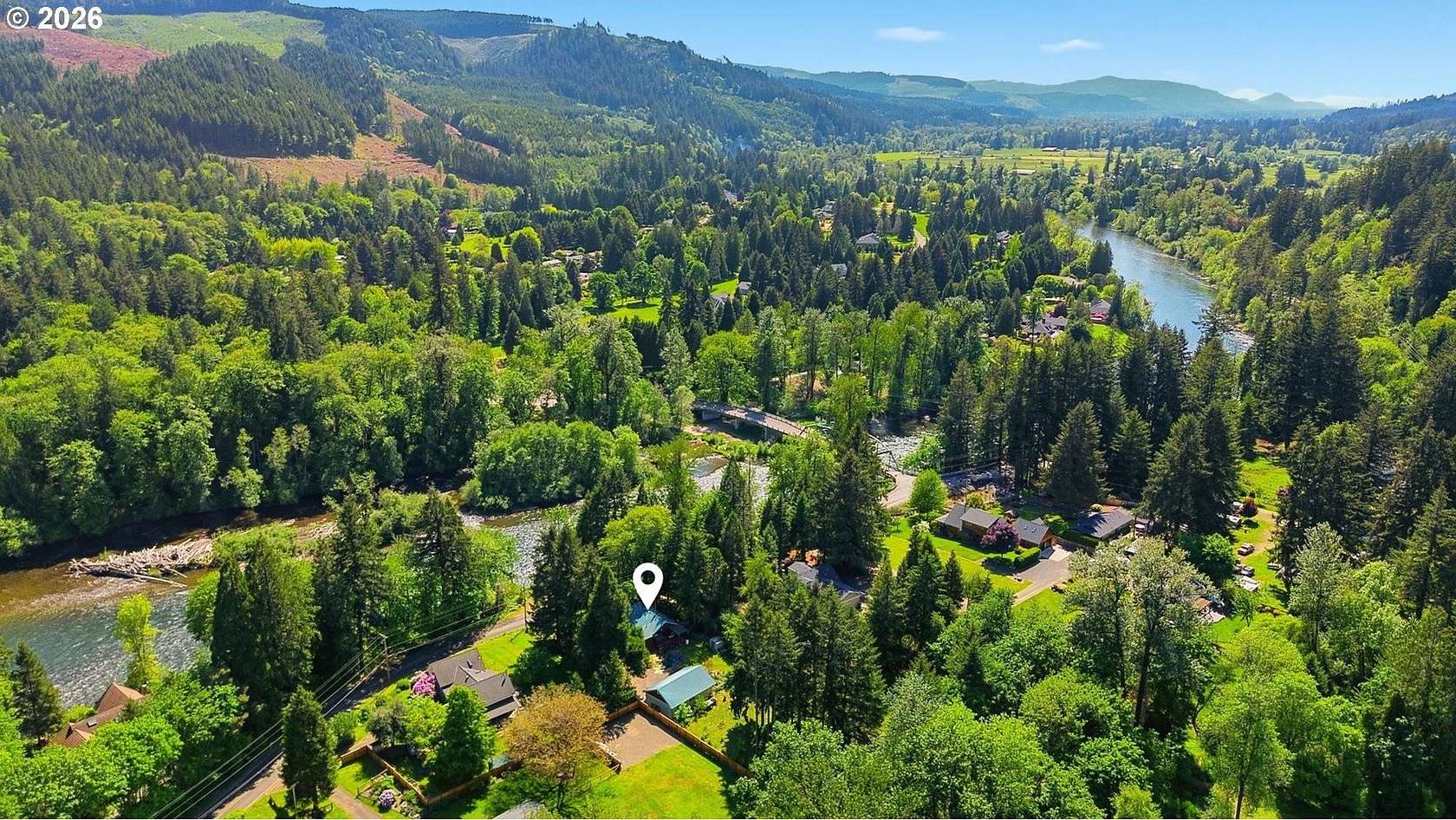 1.59 Acres of Land with Home for Sale in Springfield, Oregon