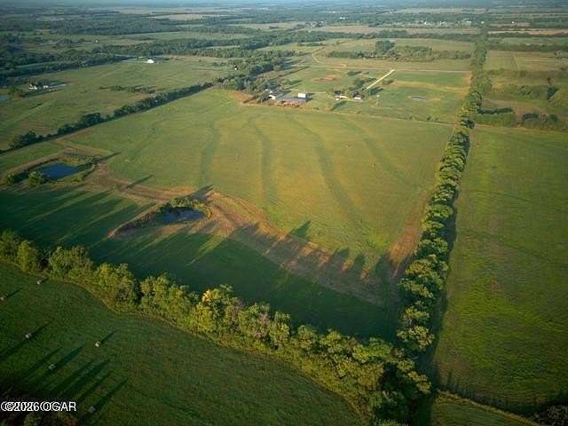 105 Acres of Agricultural Land for Sale in Parsons, Kansas