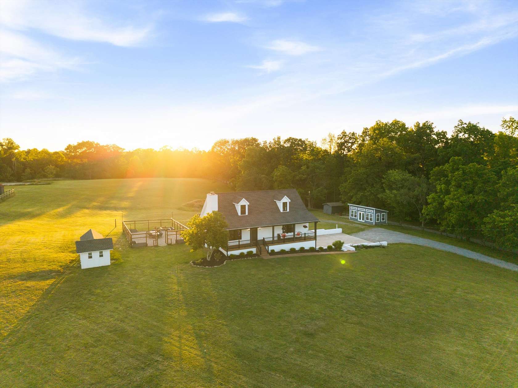 10.2 Acres of Land with Home for Sale in Joelton, Tennessee
