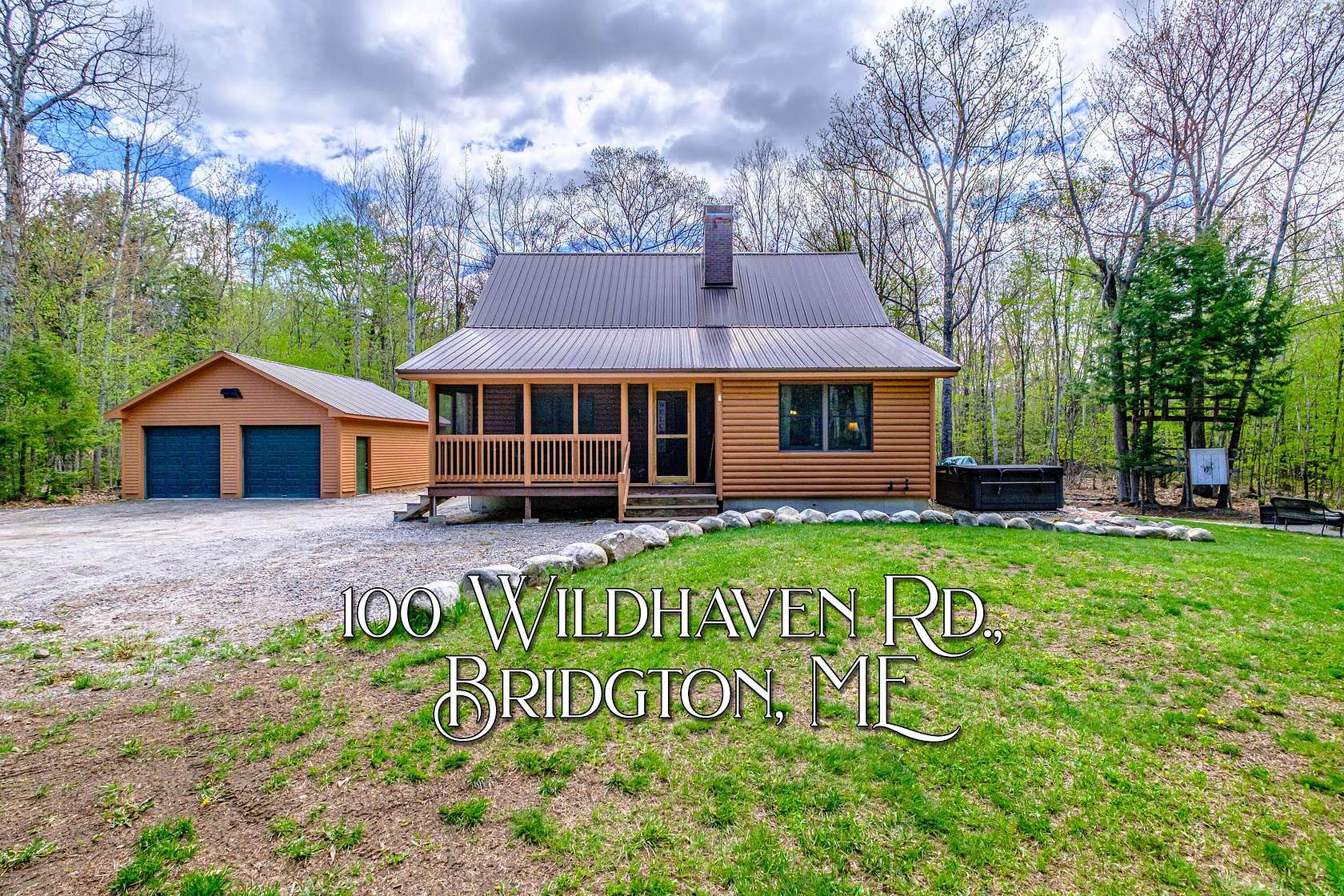 3 Acres of Land with Home for Sale in Bridgton, Maine