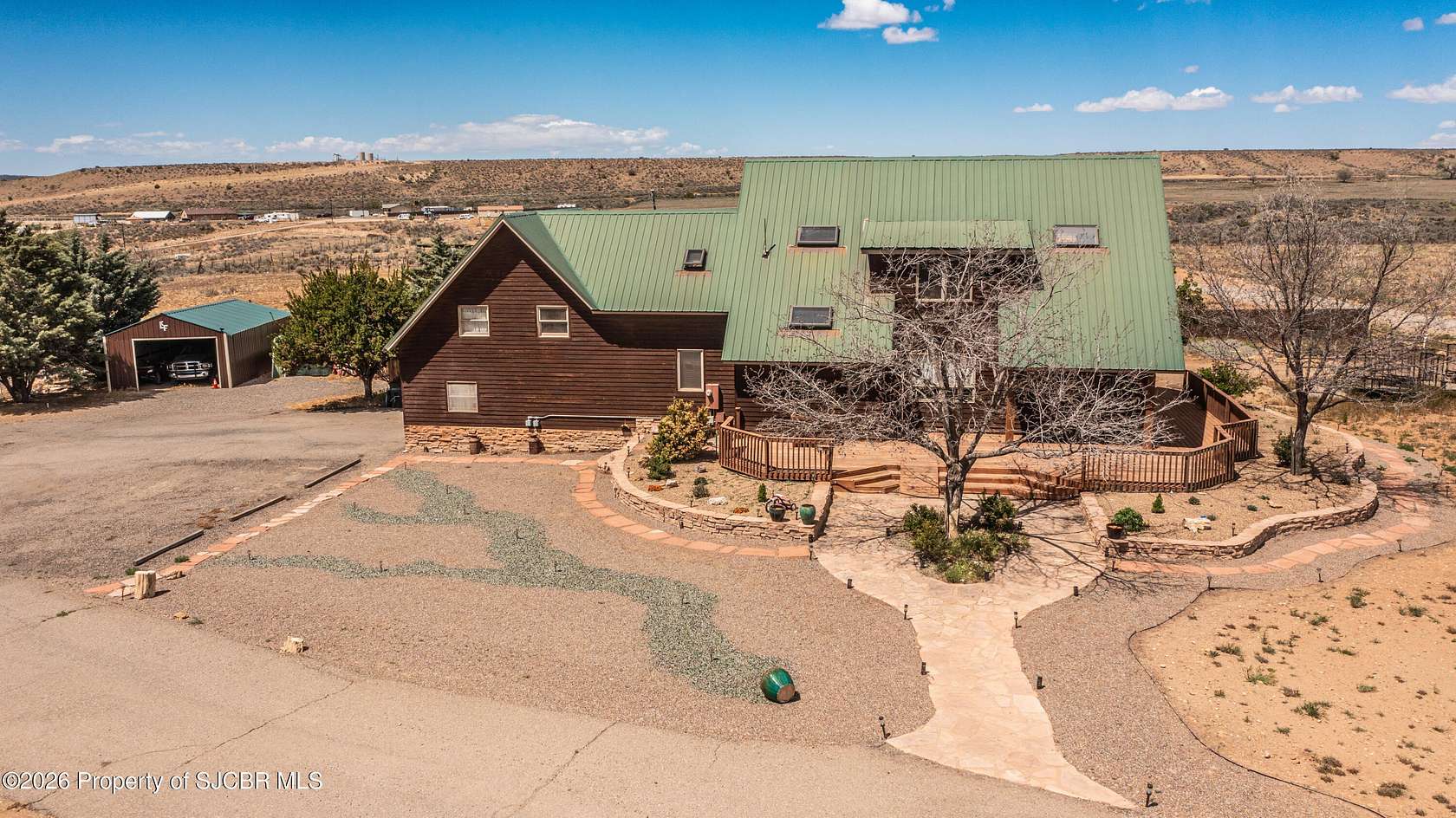 2 Acres of Land with Home for Sale in La Plata, New Mexico