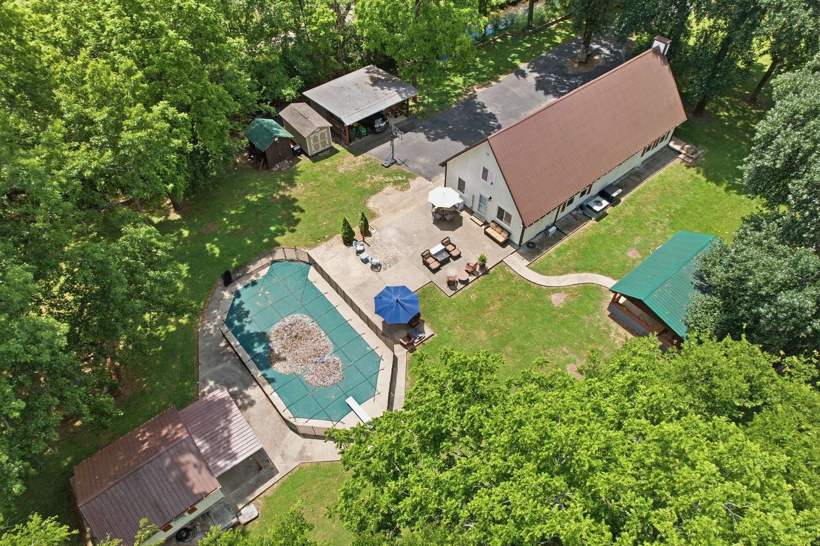 1.86 Acres of Land with Home for Sale in Cornersville, Tennessee