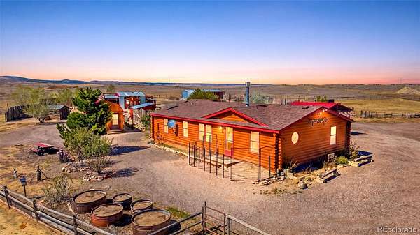 40 Acres of Land with Home for Sale in Wellington, Colorado