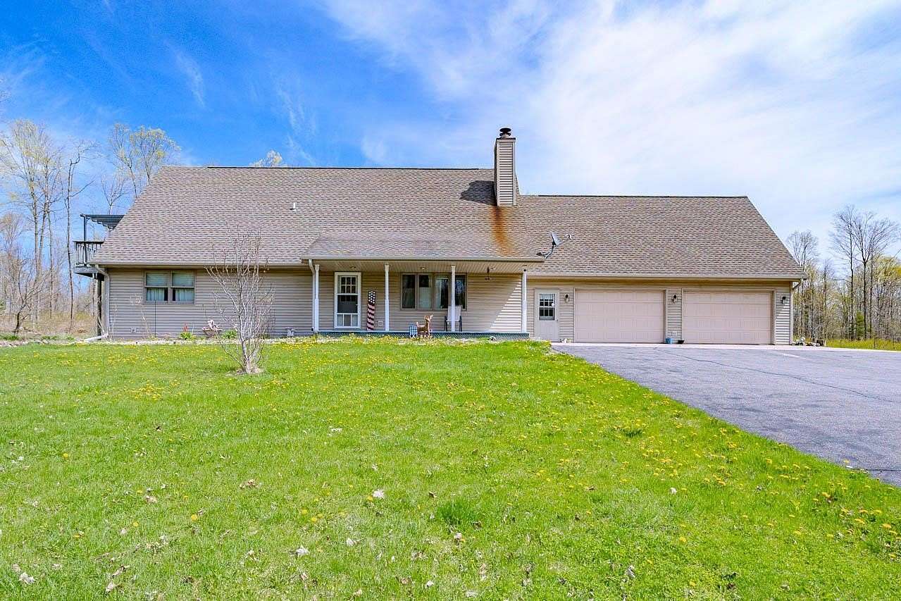 10.5 Acres of Land with Home for Sale in Wittenberg, Wisconsin