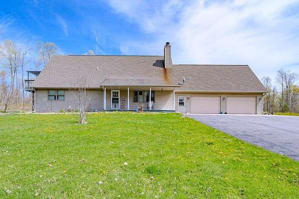 10.5 Acres of Recreational Land with Home for Sale in Wittenberg, Wisconsin