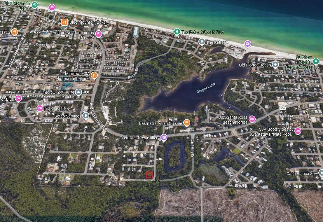0.23 Acres of Residential Land for Sale in Santa Rosa Beach, Florida