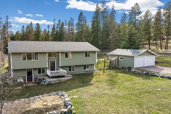 9.26 Acres of Land with Home for Sale in Kalispell, Montana