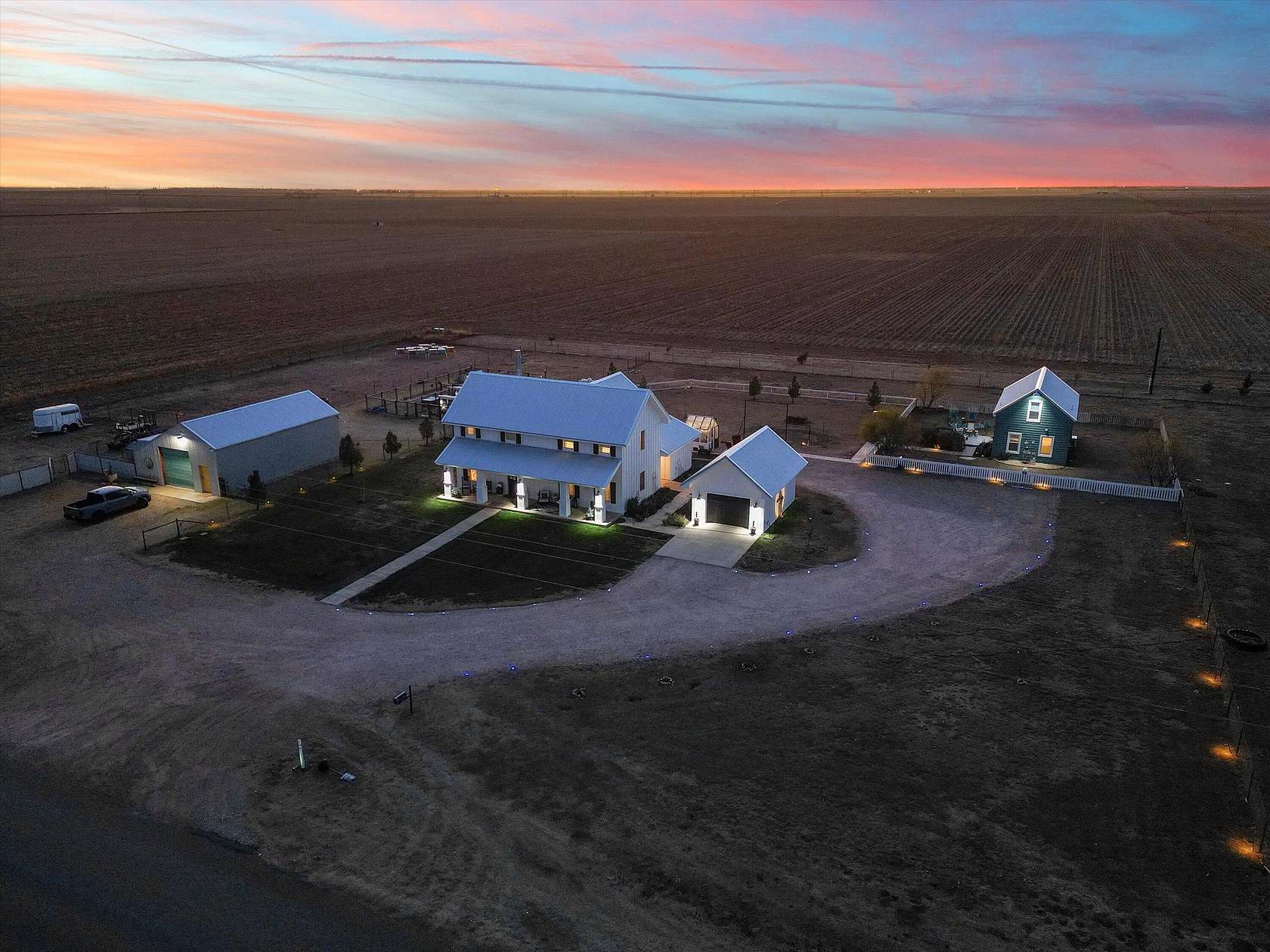 3.5 Acres of Land with Home for Sale in Levelland, Texas