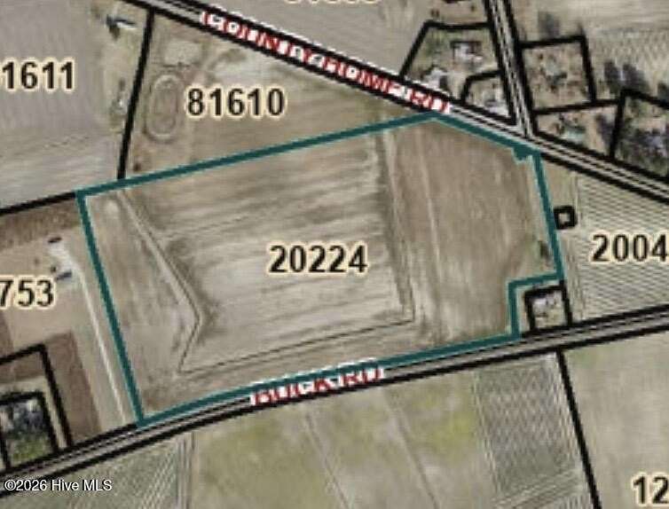 23.3 Acres of Land for Sale in Vanceboro, North Carolina