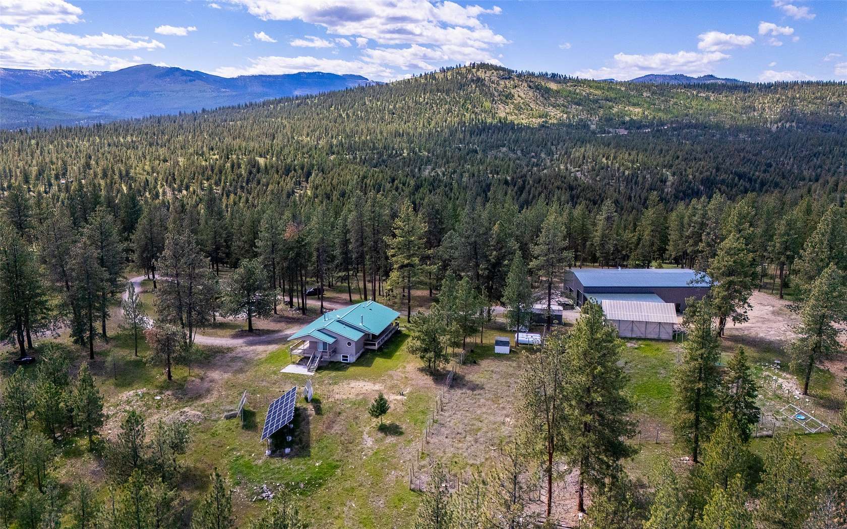 162 Acres of Land with Home for Sale in Marion, Montana
