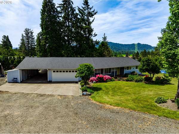2 Acres of Land with Home for Sale in Springfield, Oregon
