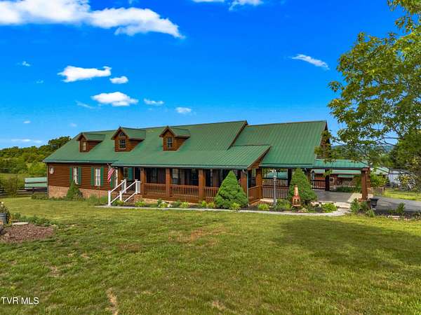 5 Acres of Land with Home for Sale in Bulls Gap, Tennessee