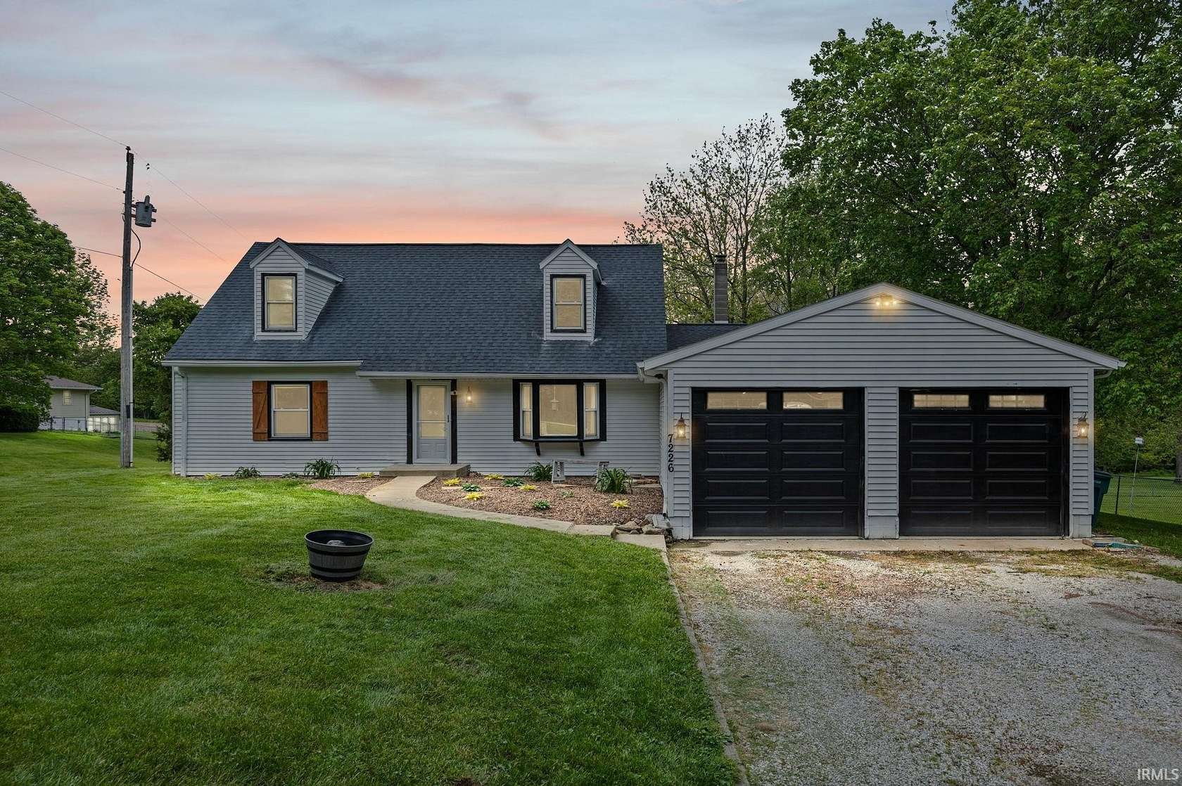 1.59 Acres of Land with Home for Sale in West Point, Indiana