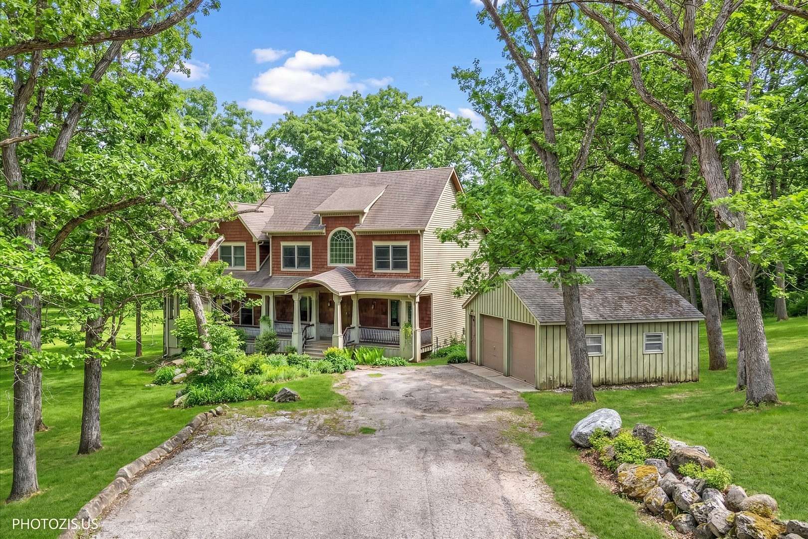 5 Acres of Land with Home for Sale in Crystal Lake, Illinois