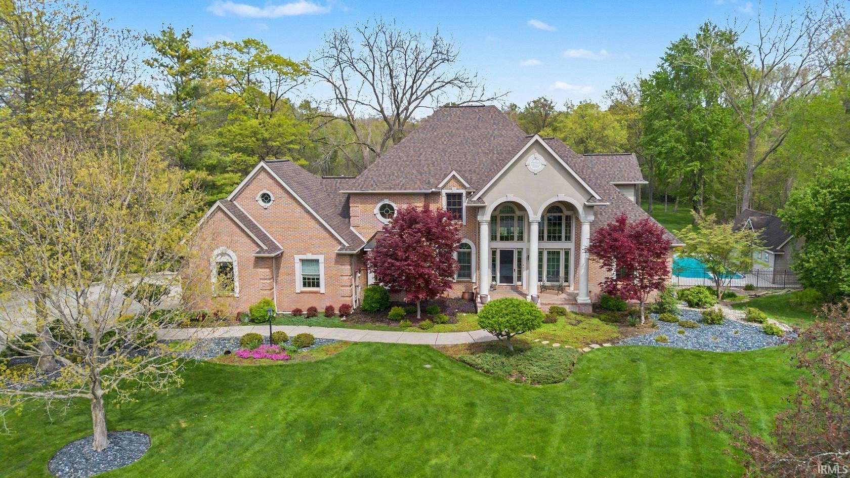 6.87 Acres of Land with Home for Sale in Elkhart, Indiana