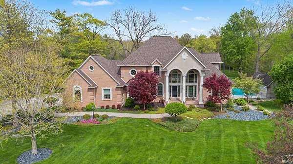 6.87 Acres of Land with Home for Sale in Elkhart, Indiana