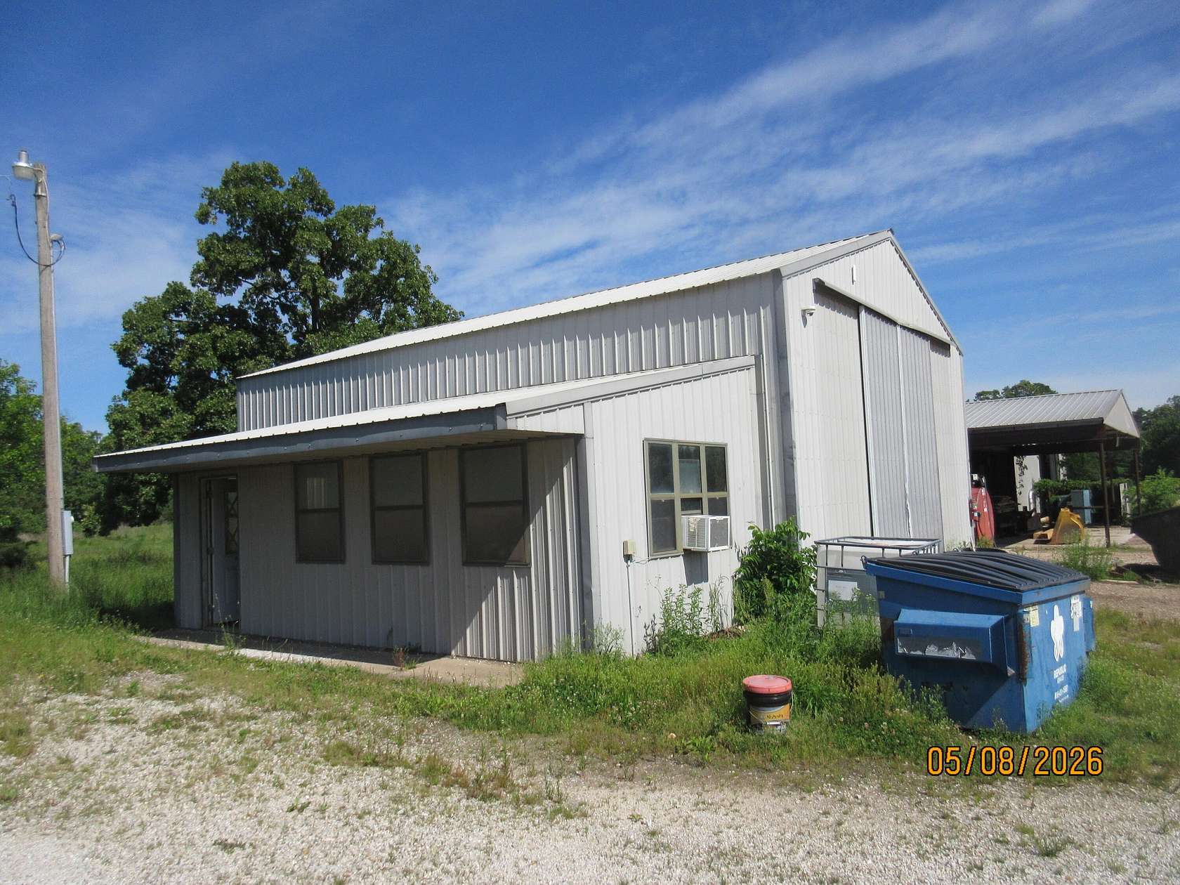 28.8 Acres of Improved Commercial Land for Auction in Wyandotte, Oklahoma