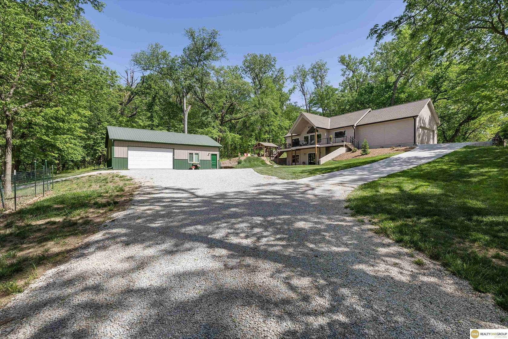 1.74 Acres of Land with Home for Sale in Weeping Water, Nebraska