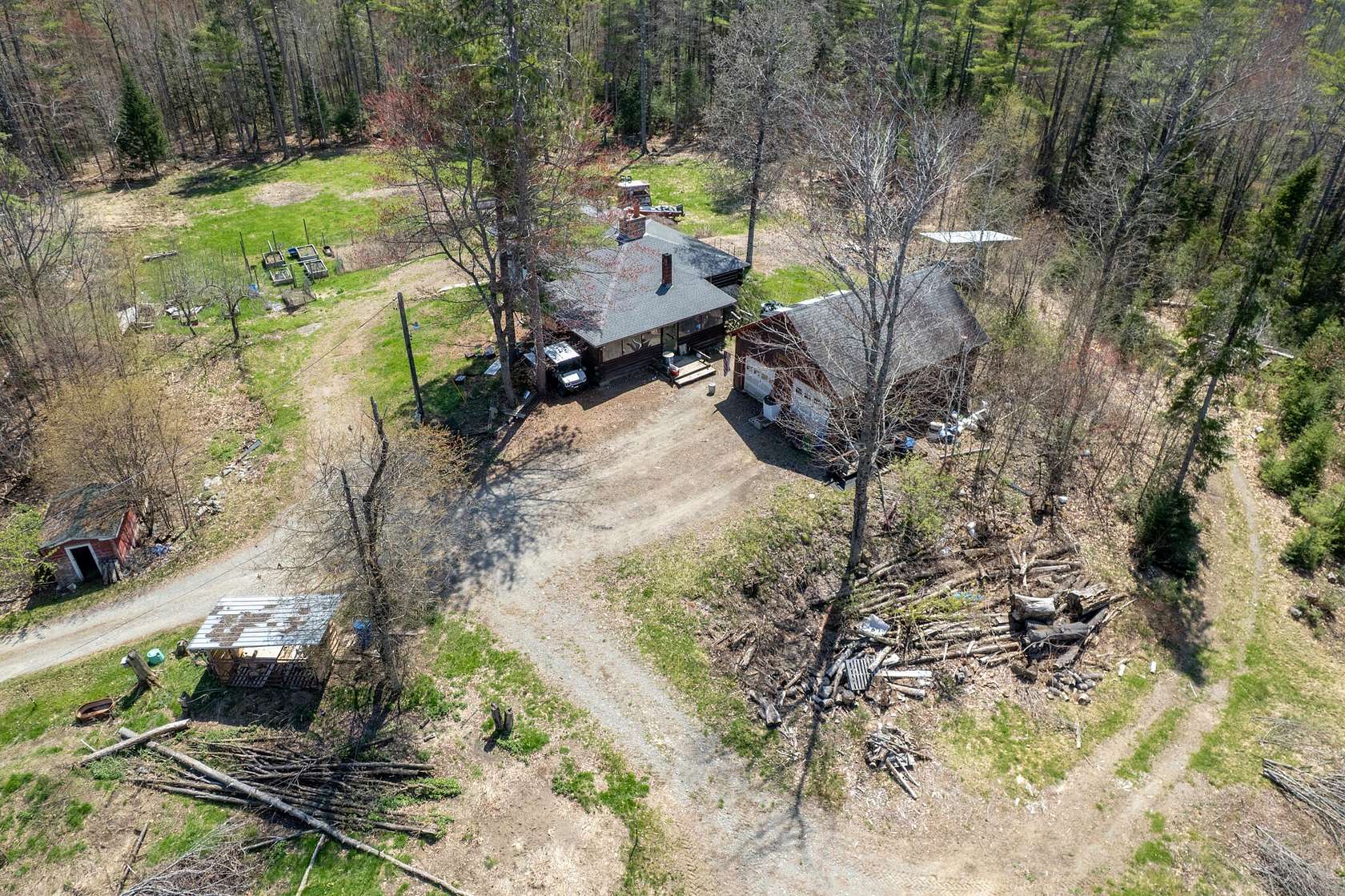 32.8 Acres of Land with Home for Sale in Greenbush, Maine