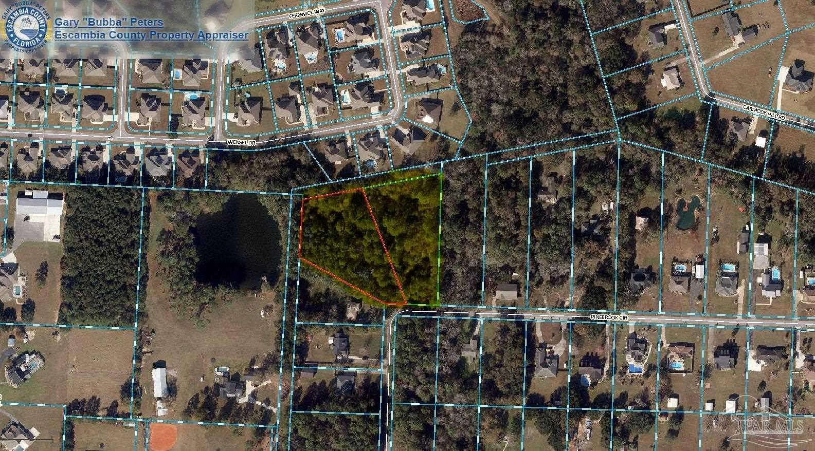 3.7 Acres of Residential Land for Sale in Cantonment, Florida