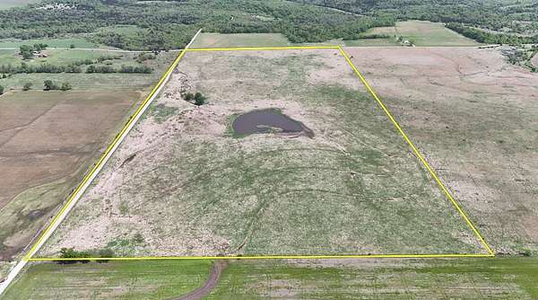 78 Acres of Agricultural & Residential Land for Auction in Blue Mound, Kansas