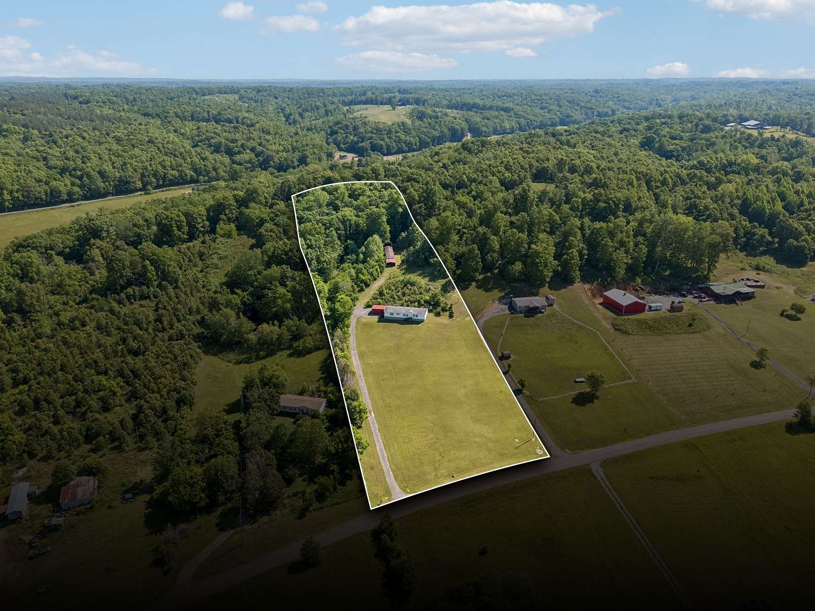 5 Acres of Land with Home for Sale in Cumberland Furnace, Tennessee